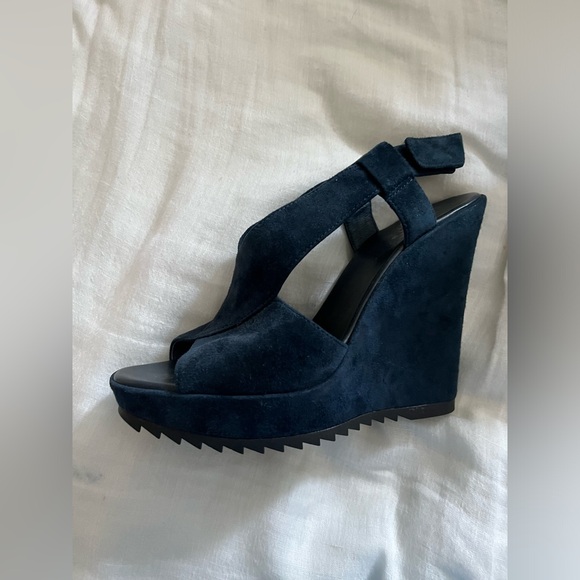 Vince Camuto | Suede Platform Wedges | Size 7 - Picture 2 of 10